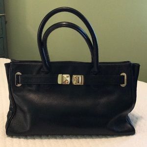 Onna Ehrlich Black Leather Bag